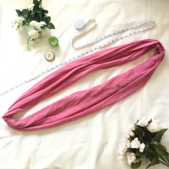 Pink Infinity Scarf - Picture 2 of 4